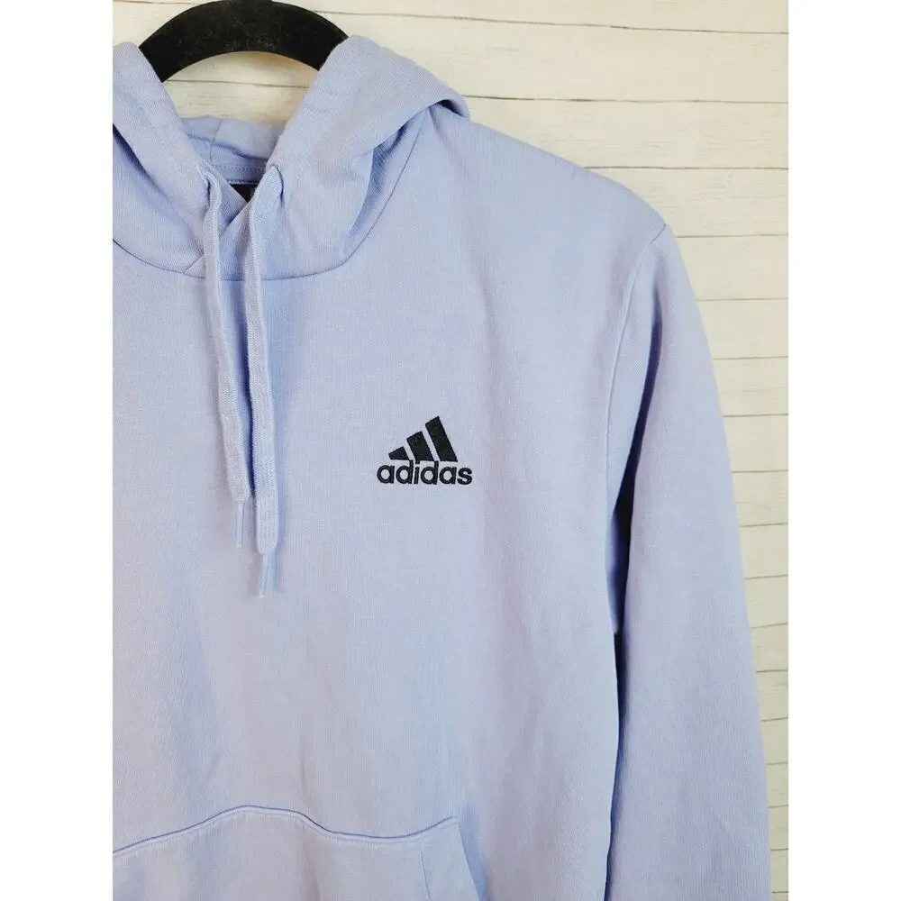adidas Long Sleeve Active Hoodie in Blue Spark, sz Small